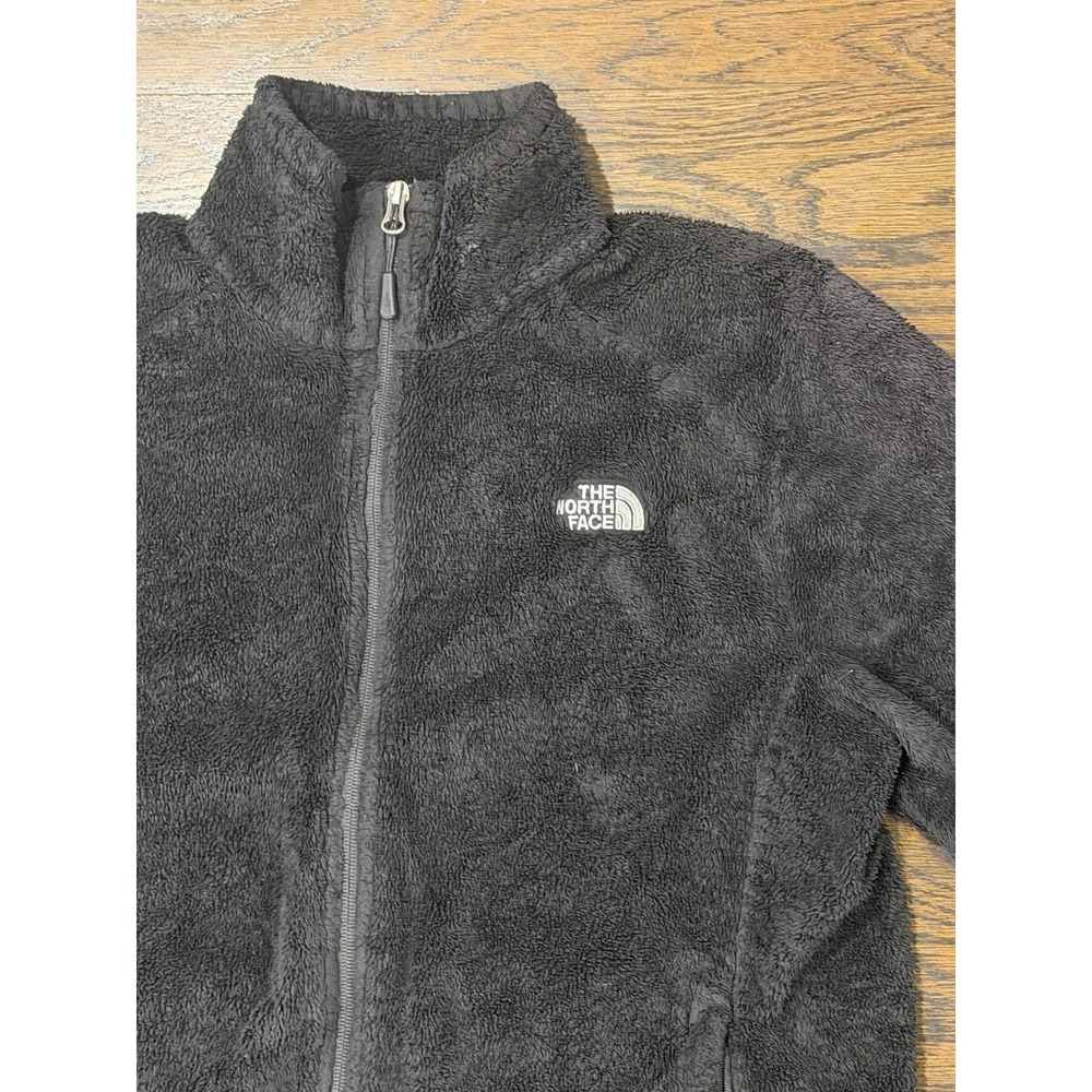 The North‎ Face Teddy Sherpa Thick Fluffy Full Zip Black Fleece Womens XL (read)